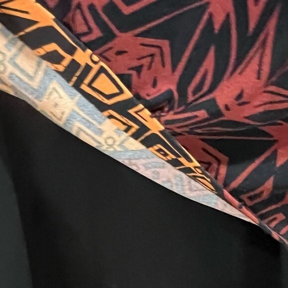 Covington double layer multi pattern dress size small - Picture 3 of 5